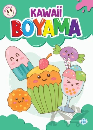 Sevimli Kawaii Boyama – Kollektif – Dokuz Çocuk kitap kapağı