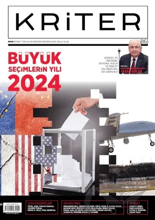 Kriter Aylık Siyaset Toplum ve Ekonomi Dergisi Sayı: 86 - Ocak 2024 – Kriter Aylık Siyaset Toplum ve Ekonomi Dergisi Yayınları kitap kapağı