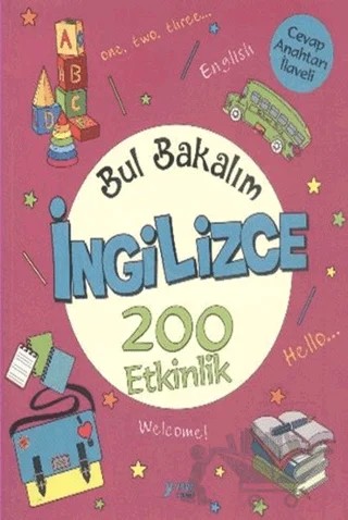 Bul Bakalım İngilizce 200 Etkinlik – Nurten Ertaş – Yuva Yayınları kitap kapağı