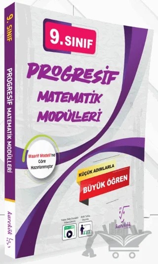 9. Sınıf Progresif Matematik Modülleri – Saadet Çakır, Eda Kalaycıoğlu, Sara Sıla Culfa – Karekök Yayıncılık kitap kapağı
