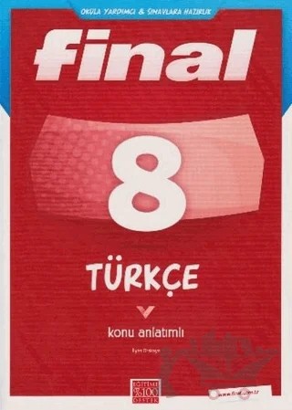 8. Sınıf Türkçe Konu Anlatımlı – İlyas Örskaya – Final Yayınları kitap kapağı