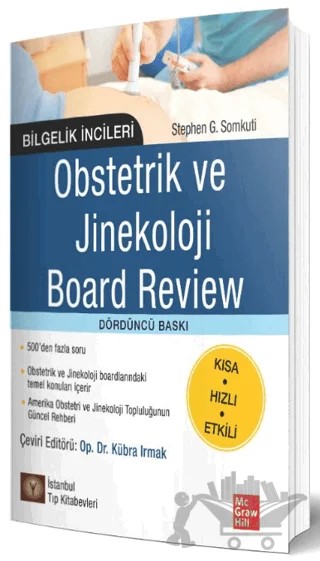 Obstetrik ve Jinekoloji Board Review – Stephen G. Somkuti – İstanbul Tıp Kitabevi kitap kapağı