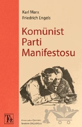 Komünist Parti Manifestosu – Friedrich Engels, Karl Marx – Töz Yayınları kitap kapağı
