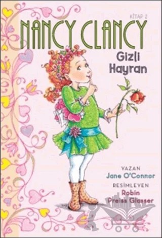 Nancy Clancy 2 - Gizli Hayran – Jane O'Connor – Doğan Egmont Yayıncılık kitap kapağı