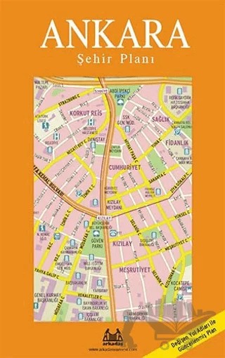 Ankara Şehir Planı – Kolektif – Arkadaş Yayınları kitap kapağı