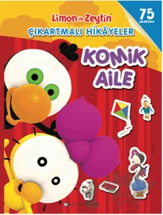 Limon ile Zeytin - Komik Aile – Kolektif – Mart Yayınları kitap kapağı