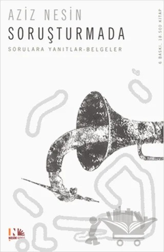 Soruşturmada – Aziz Nesin – Nesin Yayınevi kitap kapağı