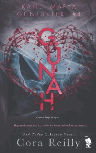 Kanlı Mafya Günlükleri 4: Günah – Cora Reilly – Nemesis Kitap kitap kapağı