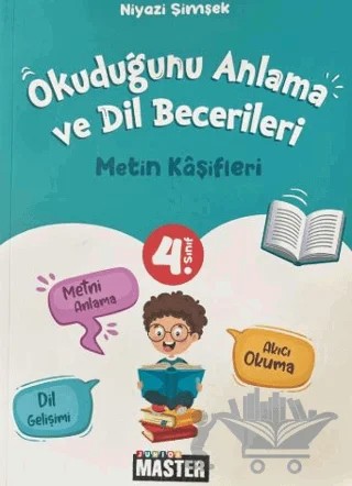 4. Sınıf Junior Master Okuduğunu Anlama ve Dil Becerileri – Niyazi Şimşek – Okyanus Yayınları kitap kapağı