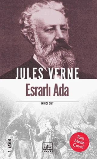 Esrarlı Ada 2. Cilt – Jules Verne – İthaki Yayınları kitap kapağı