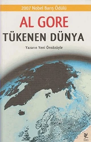 Tükenen Dünya – Al Gore – Siren Yayınları kitap kapağı