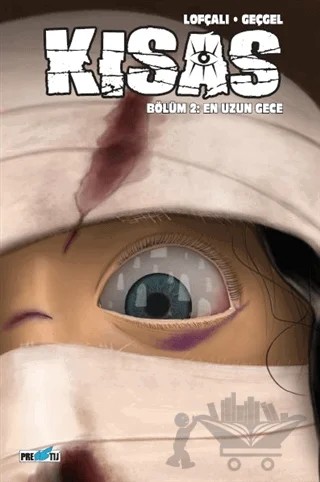 Kısas: Bölüm 2: En Uzun Gece: Kapak B – Kamil Lofçalı – Presstij Kitap kitap kapağı