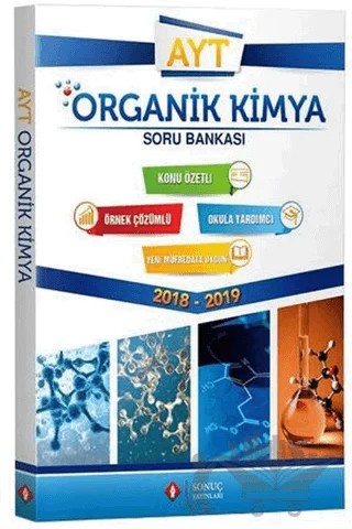 AYT Organik Kimya Soru Bankası – Kolektif – Sonuç Yayınları kitap kapağı