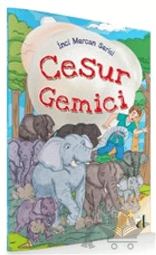 Cesur Gemici - İnci Mercan Serisi – Peyami Safa – Damla Yayınevi kitap kapağı