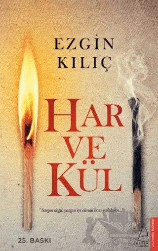 Har ve Kül – Ezgin Kılıç – Destek Yayınları kitap kapağı