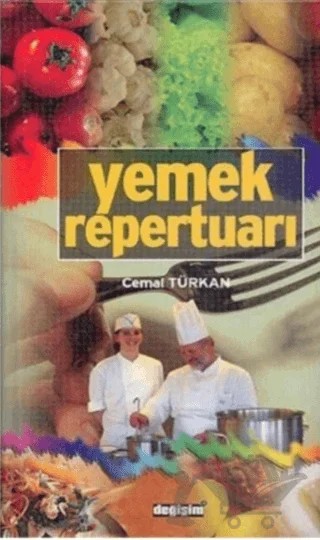 Yemek Repertuarı – Cemal Türkan – Değişim Yayınları kitap kapağı