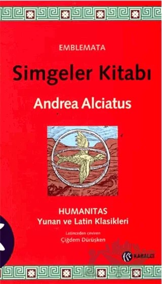 Simgeler Kitabı – Andrea Alciatus – Kabalcı Yayınevi kitap kapağı