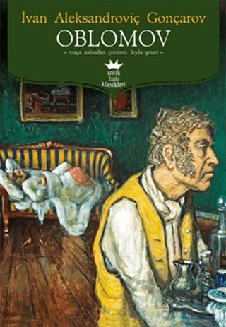 Oblomov – İvan Aleksandroviç Gonçarov – Antik Kitap kitap kapağı