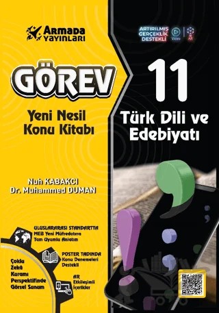 Görev 11 Türk Dili ve Edebiyatı Yeni Nesil Konu Kitabı – Kolektif – Armada Yayınları kitap kapağı