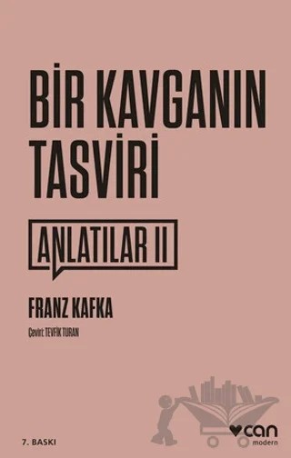 Bir Kavganın Tasviri – Franz Kafka – Can Yayınları kitap kapağı