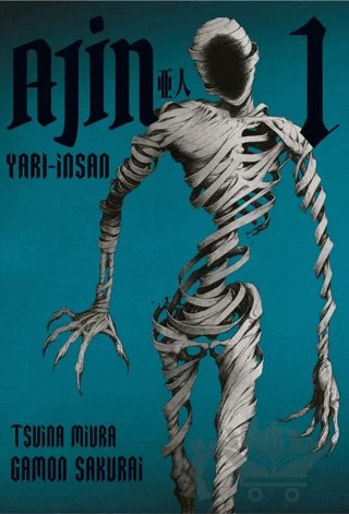Ajin 1 - Yarı İnsan – Gamon Sakurai, Tsuina Miura – Gerekli Şeyler Yayıncılık kitap kapağı