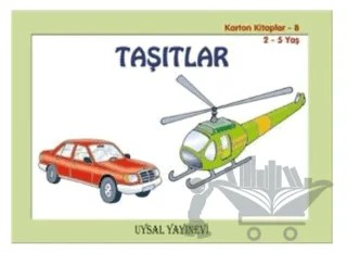 Karton Kitaplar 8 - Taşıtlar – Kolektif – Uysal Yayınevi kitap kapağı