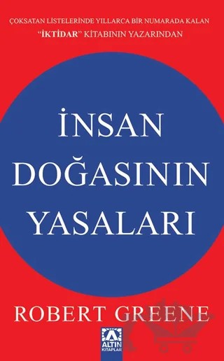 İnsan Doğasının Yasaları – Robert Greene – Altın Kitaplar kitap kapağı