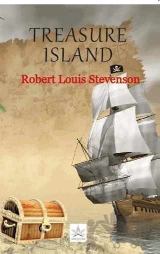 Treasure Island – Robert Louıs Stevenson – Northern Lights Yayınları kitap kapağı