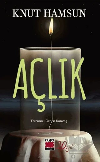 Açlık – Knut Hamsun – Elips Kitap kitap kapağı