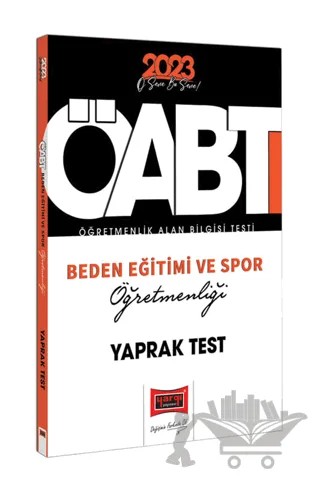 Yargı Yayınları 2023 KPSS ÖABT Beden Eğitimi Öğretmenliği ve Spor Öğretmenliği Yaprak Test – Kolektif – Yargı Yayınevi kitap kapağı