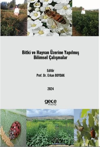 Bitki ve Hayvan Üzerine Yapılmış Bilimsel Çalışmalar – Erkan Boydak – Gece Kitaplığı kitap kapağı
