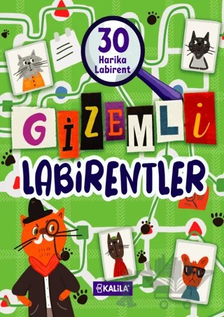 Gizemli Labirentler – Nora Watkins – Kalila Yayınevi kitap kapağı