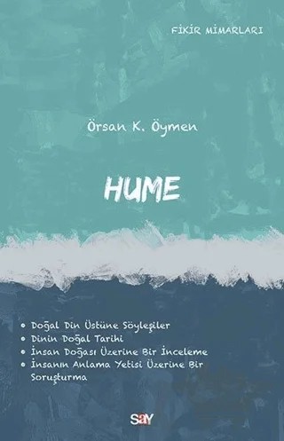 Hume – Örsan K. Öymen – Say Yayınları kitap kapağı