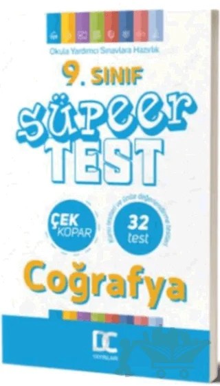 9. Sınıf Coğrafya Süper Test Çek Kopar – Kolektif – ​Doğru Cevap Yayınları kitap kapağı