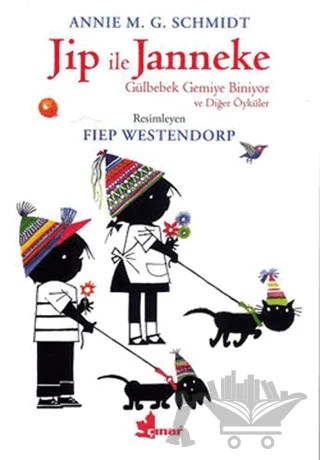 Jip ile Janneke – Annie M.G. Schmidt – Çınar Yayınları kitap kapağı