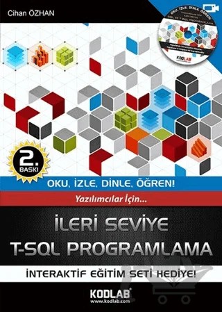 Yazılımcılar İçin İleri Seviye T-SQL Programlama – Cihan Özhan – Kodlab Yayın Dağıtım kitap kapağı
