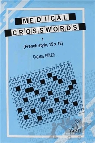 Medical Crosswords 1 – Çağatay Güler – Yazıt Yayıncılık kitap kapağı