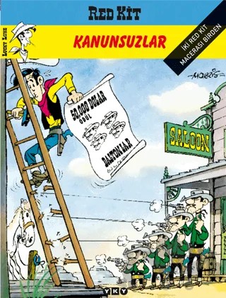 Red Kit Sayı: 26 Kanunsuzlar – Morris – Yapı Kredi Yayınları kitap kapağı