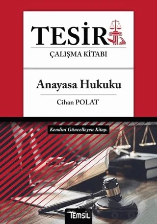 Tesir Anayasa Hukuku Çalışma Kitabı – Cihan Polat – Temsil Kitap kitap kapağı