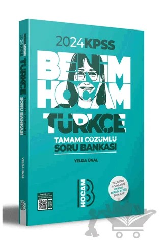KPSS Türkçe Tamamı Çözümlü Soru Bankası – Yelda Ünal – Benim Hocam Yayınları kitap kapağı