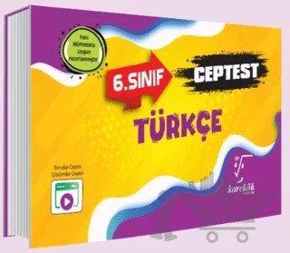 6. Sınıf Türkçe Cep Test – Kolektif – Karekök Yayıncılık kitap kapağı