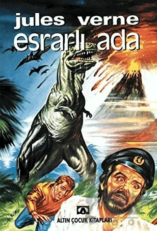 Esrarlı Ada – Jules Verne – Altın Kitaplar kitap kapağı