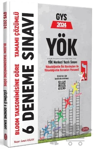 2024 YÖK GYS 6 Deneme Sınavı Karekod Çözümlü – Kolektif – Data Yayınları kitap kapağı