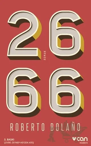 2666 – Roberto Bolano – Can Yayınları kitap kapağı