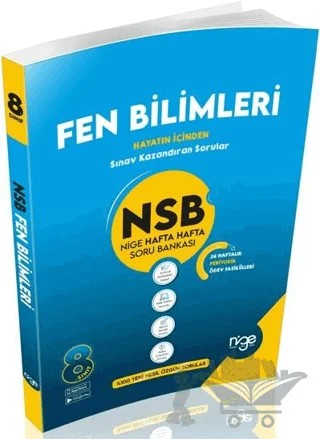 8. Sınıf Fen Bilimleri NSB Nige Hafta Hafta Soru Bankası – Kolektif – Startfen Yayınları kitap kapağı