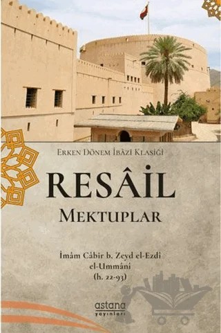 Resail Mektuplar – İmam Cabir b. Zeyd el-Ezdi – Astana Yayınları kitap kapağı