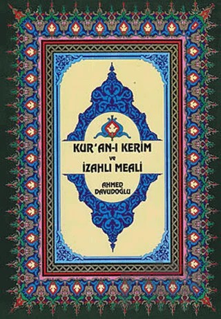 Kur’an-ı Kerim ve İzahlı Meali (Rahle Boy) – Ahmed Davudoğlu – Çelik Yayınevi kitap kapağı