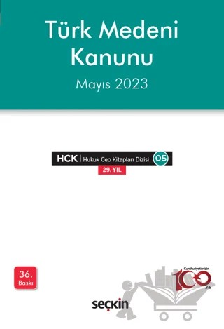 Türk Medeni Kanunu – Kolektif – Seçkin Yayıncılık kitap kapağı