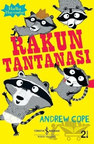 Rakun Tantanası – Andrew Cope – İş Bankası Kültür Yayınları kitap kapağı