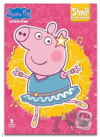 Peppa Pig Simli Çıkartmalı Boyama – Kolektif – Doğan Çocuk kitap kapağı